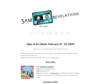 3Amrevelations.com(3am Revelations) Screenshot