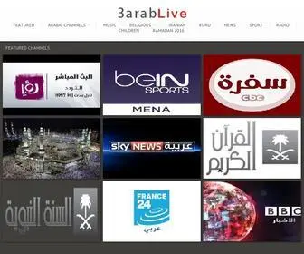 3Arablive.com(Fomny) Screenshot