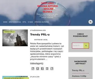 3ART.org(Wolna sztuka) Screenshot