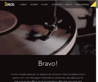 3Atos.com.br(HOME) Screenshot