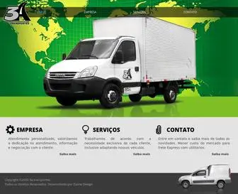 3Atransportes.com.br(3a Transportes) Screenshot