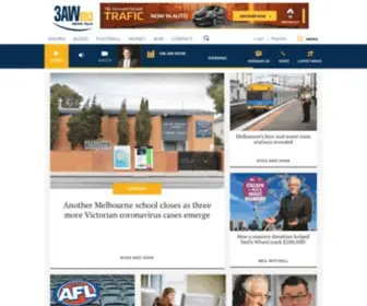 3AW.com.au(Melbourne's favourite news and talk station) Screenshot