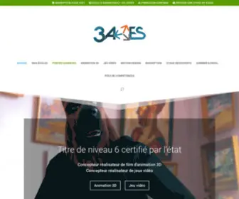 3Axes-Institut.com(Formation en 3 ans et 5 ans. Cursus post Bac) Screenshot