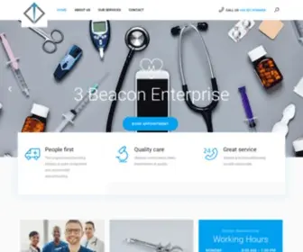 3Beaconenterprise.com(3 Beacon Enterprise) Screenshot
