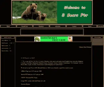 3Bearsptr.com(3 Bears PTR) Screenshot