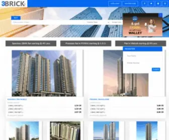 3Brick.com(Real Estate Portal to Buy) Screenshot