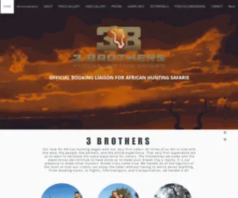 3Brothersafricanhuntingsafaris.com(3brothers) Screenshot