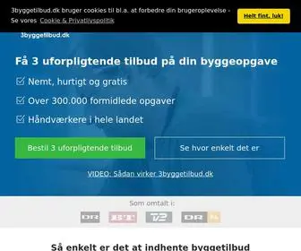 3BYggetilbud.dk(Indhent gratis tilbud) Screenshot