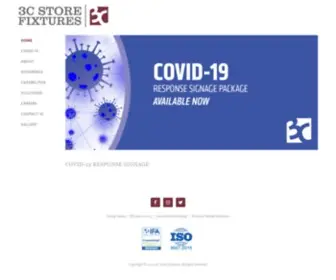 3C-INC.net(3C Store Fixtures) Screenshot