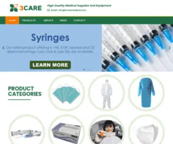 3Caremedical.com(3CARE) Screenshot