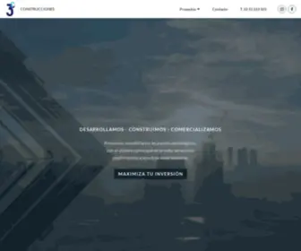 3CConstrucciones.com.mx(3C Construcciones) Screenshot