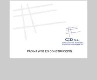 3Cid.es(CID CONSULTORA DE INGENIERIA DURÁN) Screenshot