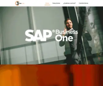 3Core.com.mx(3Core SAP Business One) Screenshot