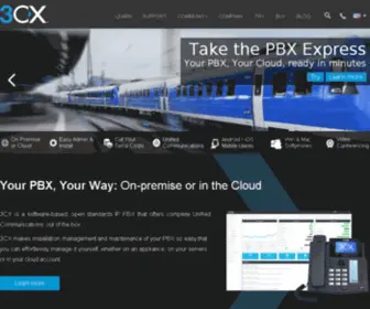 3CX.ae(Business Communication Solutions & Software) Screenshot