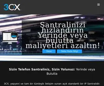 3CX.com.tr(İş İletişimi Çözümleri ve Yazılımları) Screenshot
