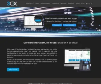 3CX.nl(Uw zakelijke communicatiesysteem en) Screenshot