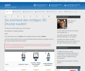 3D-Drucker-Portal.de(Geräte) Screenshot