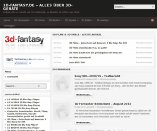3D-Fantasy.de(3D Fantasy) Screenshot