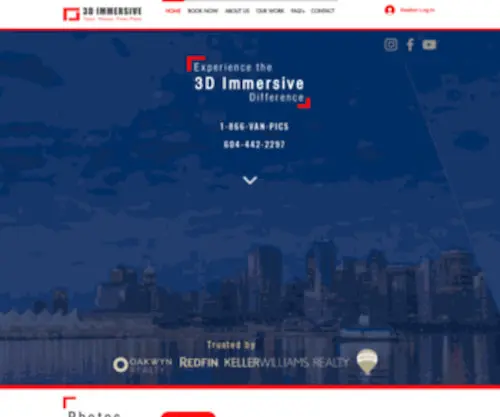 3D-Immersive.com(3D Immersive Tours) Screenshot