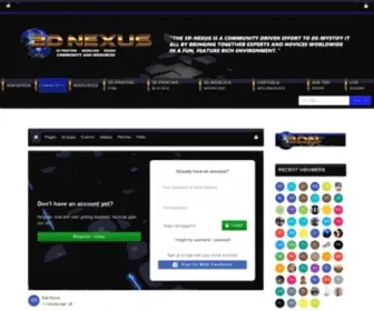 3D-Nexus.com(Recent Blog Posts) Screenshot