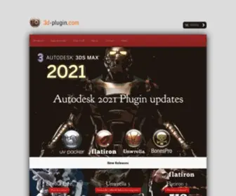 3D-Plugin.com(High-end plugins to enhance your creativity) Screenshot