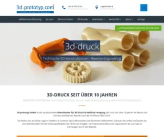 3D-Prototyp.com(3d prototyp gmbh) Screenshot