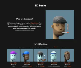 3D-Punks.com(3DPunks) Screenshot