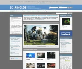3D-Ring.de(3D Software Community) Screenshot