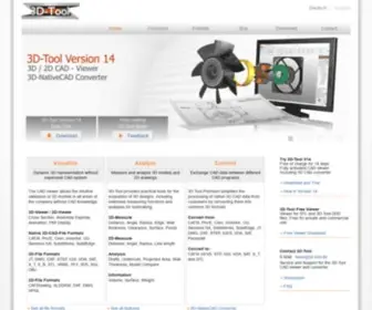 3D-Tool.com(3D and 2D CAD Viewer and 3D Converter) Screenshot
