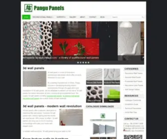 3D-Wall-Panels.com(3D Wall Panels) Screenshot