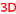 3D.sk Logo