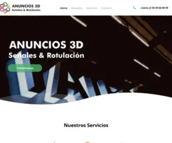 3Danuncios.com.mx(ANUNCIOS 3D) Screenshot