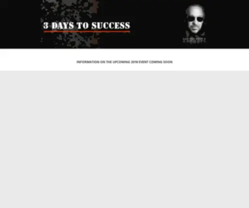 3Daystosuccess.com(3 Days To Success) Screenshot