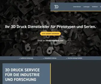 3Dbavaria.com(3D Druck Service) Screenshot