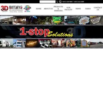 3Dbintang.com(Custom Made Sculpture Supplier Penang) Screenshot