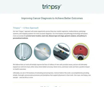 3Dbiopsy.com(The 3DBiopsy System was created in response to the frustrations) Screenshot