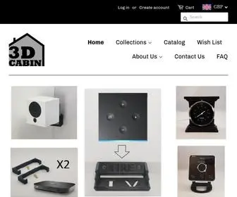 3Dcabin.co.uk(3D Cabin) Screenshot