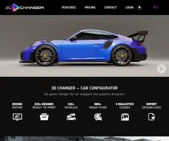 3Dchanger.com(3DChanger) Screenshot