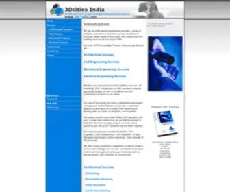 3Dcindia.com(Architecture and Engineering outsourcing company since 1999) Screenshot