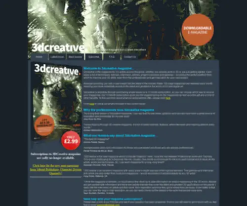 3Dcreativemag.com(3Dcreativemag) Screenshot