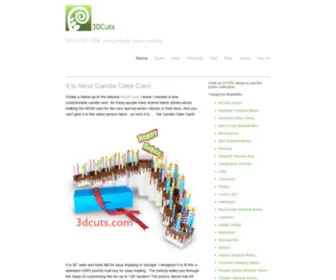 3Dcuts.com(3DCuts) Screenshot