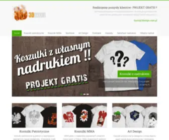 3Design.com.pl(Koszulki patriotyczne) Screenshot