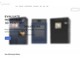3Devaluate.com(3D Evaluate) Screenshot