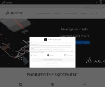 3Dexcite.com(Marketing Transformation Made by 3DEXCITE) Screenshot
