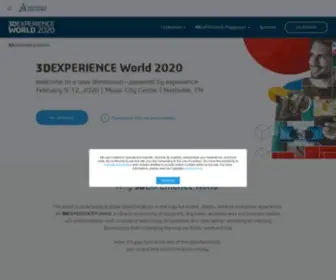 3Dexperienceworld.com(3DEXPERIENCE World 2023) Screenshot