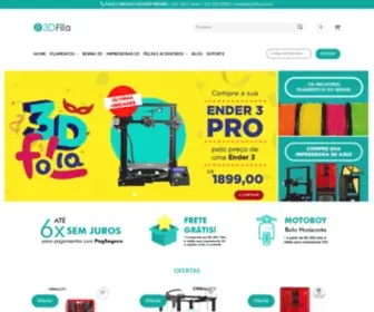 3Dfila.com.br(3D Fila) Screenshot