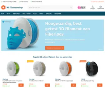 3Dfilamentshop.nl(3D filamentshop) Screenshot