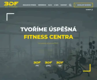 3Dfitness.cz(Vybavení pro fitness centra a posilovny) Screenshot