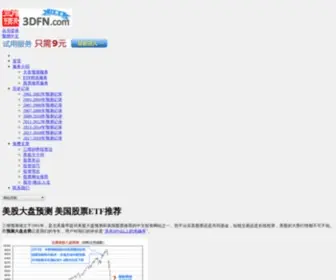 3DFN.com(美股大盘预测) Screenshot