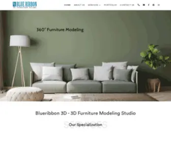 3Dfurniturerendering.com(BlueRibbon 3D) Screenshot